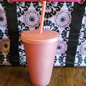 Light Pink Starbucks Studded Cup